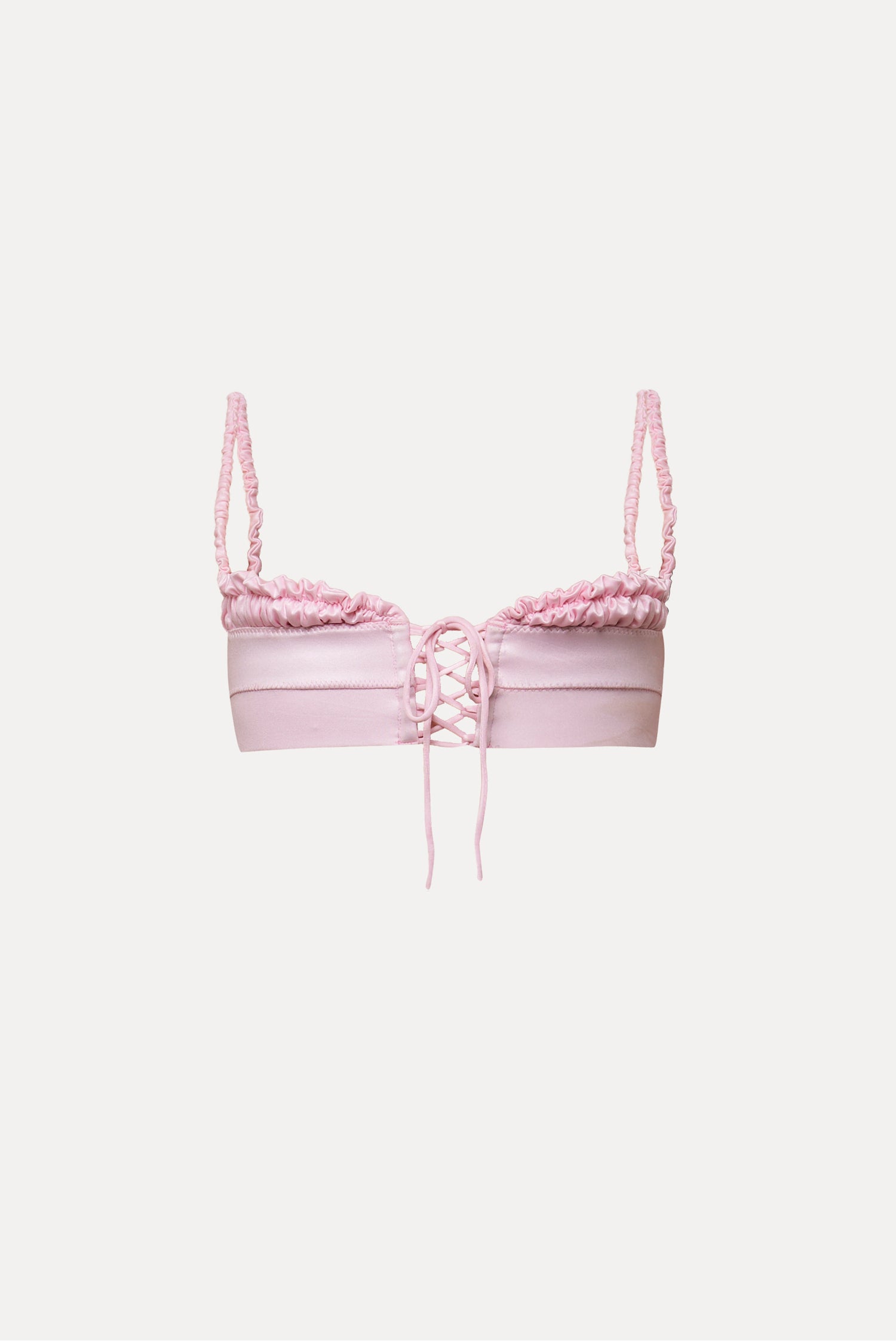 Antoinette Bikini Top - Baby Pink