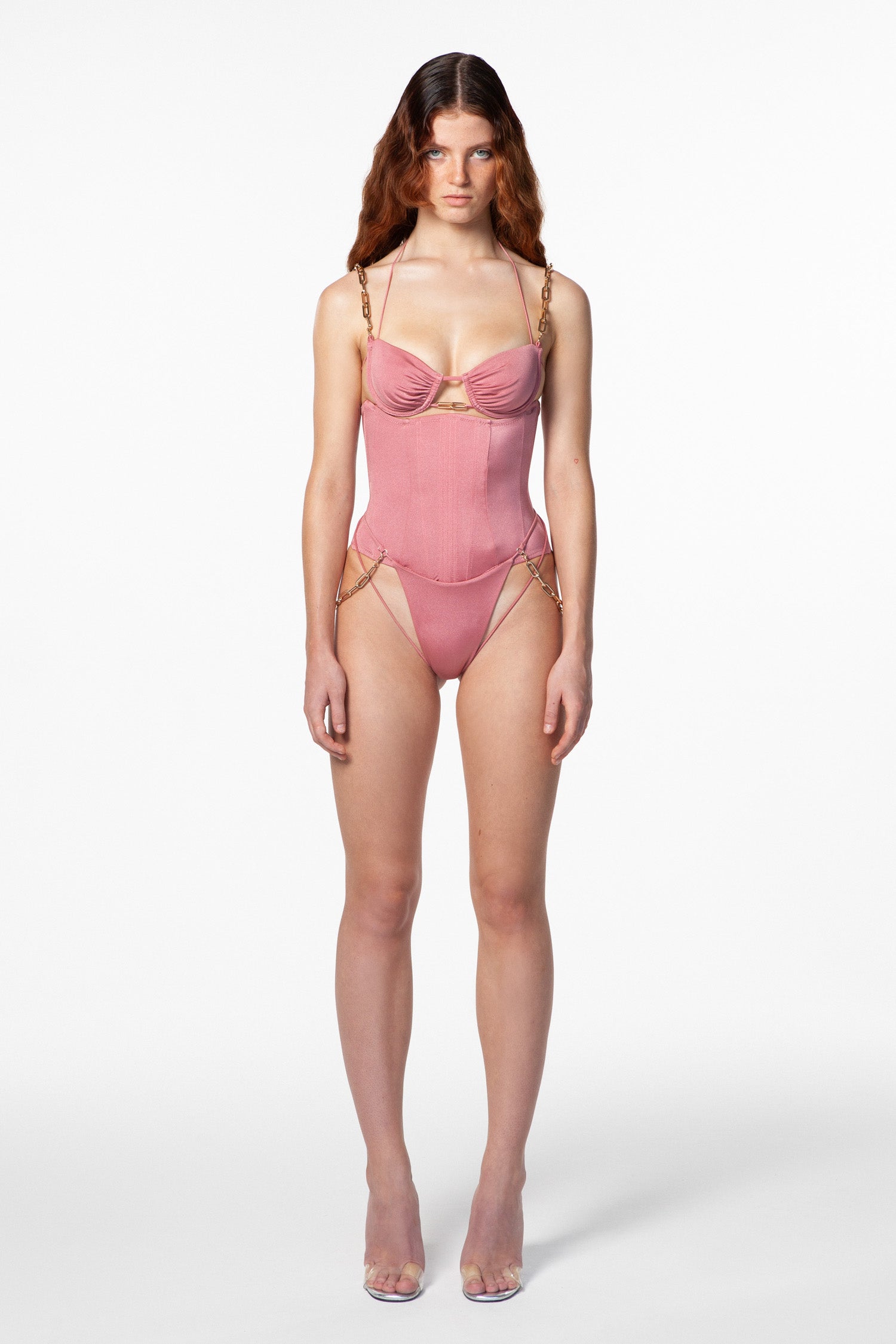 Belly Dancer Bikini Top - Pink