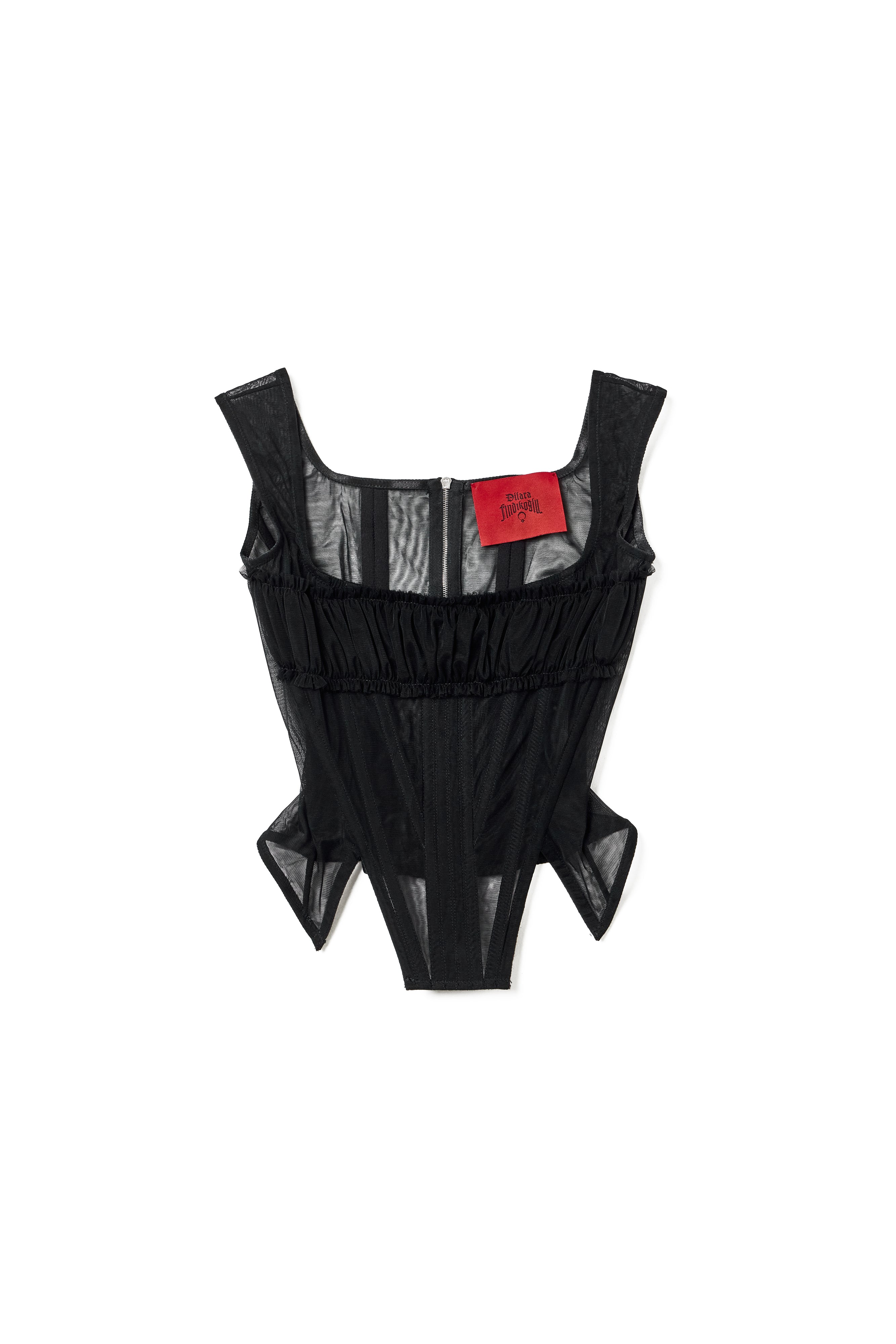 Femme Vortex Corset - Black