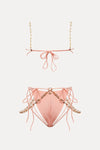 Belly Dancer Bikini Bottom - Peach