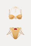 Belly Dancer Bikini Bottom - Yellow