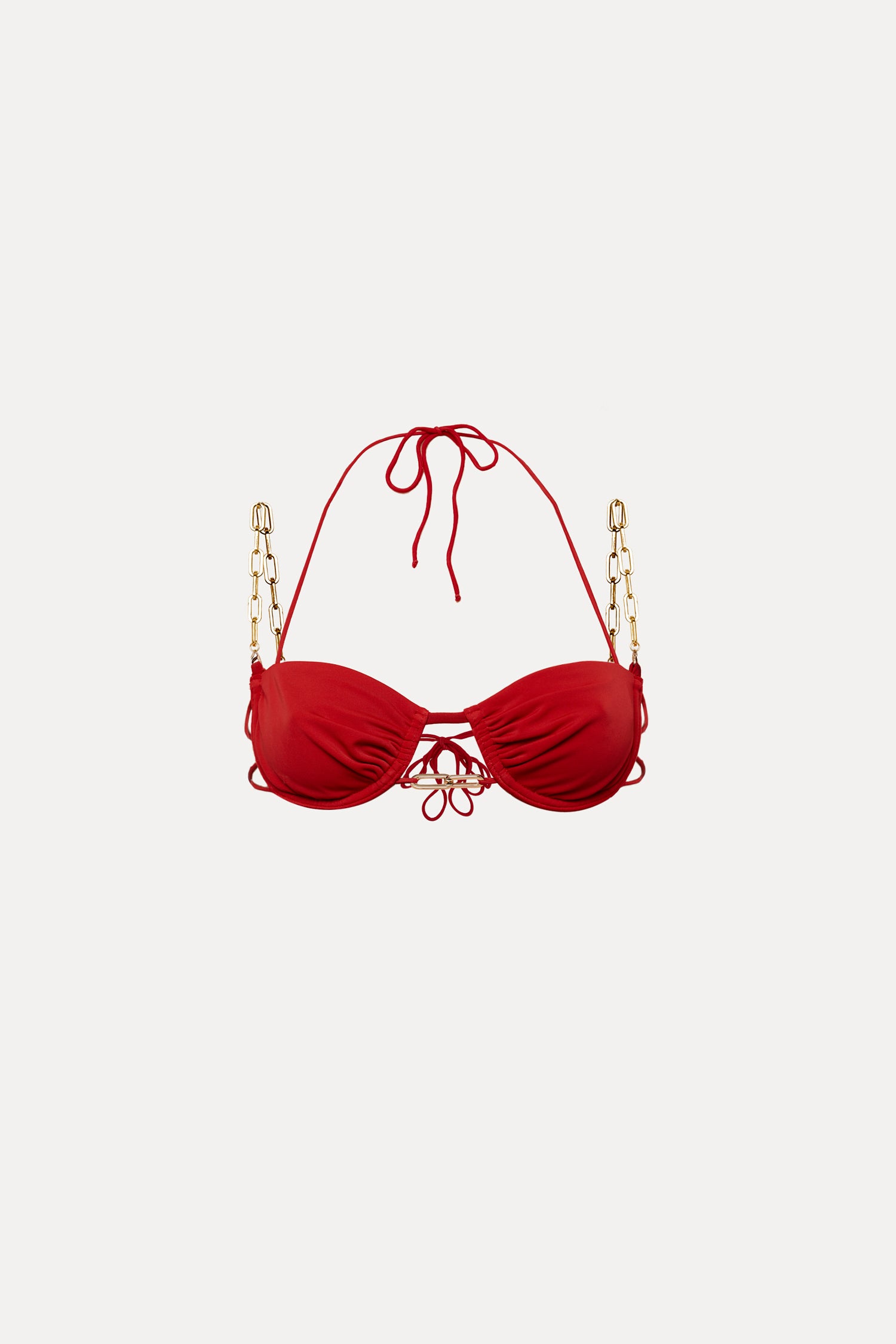 Belly Dancer Bikini Top - Red