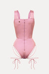 Elizabeth Corseted Swimsuit - Pink