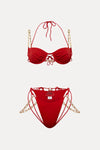Belly Dancer Bikini Top - Red